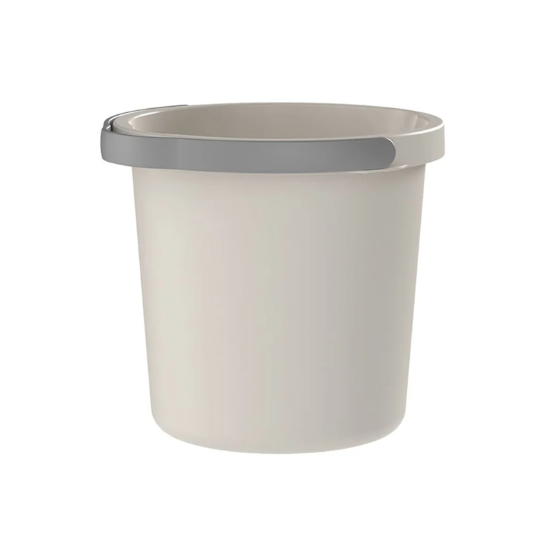Balde Flow 8,5l Bege Fechado Ou