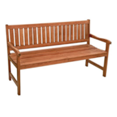 Banco para Jardim Lyptus 108cm Ref 6095 Metalnew Banco para Jardim Lyptus 108cm Ref 6095 Metalnew