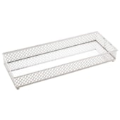 Bandeja com Espelho Barcelona Prateada 30,5cm Bandeja com Espelho Barcelona Prateada 30,5cm