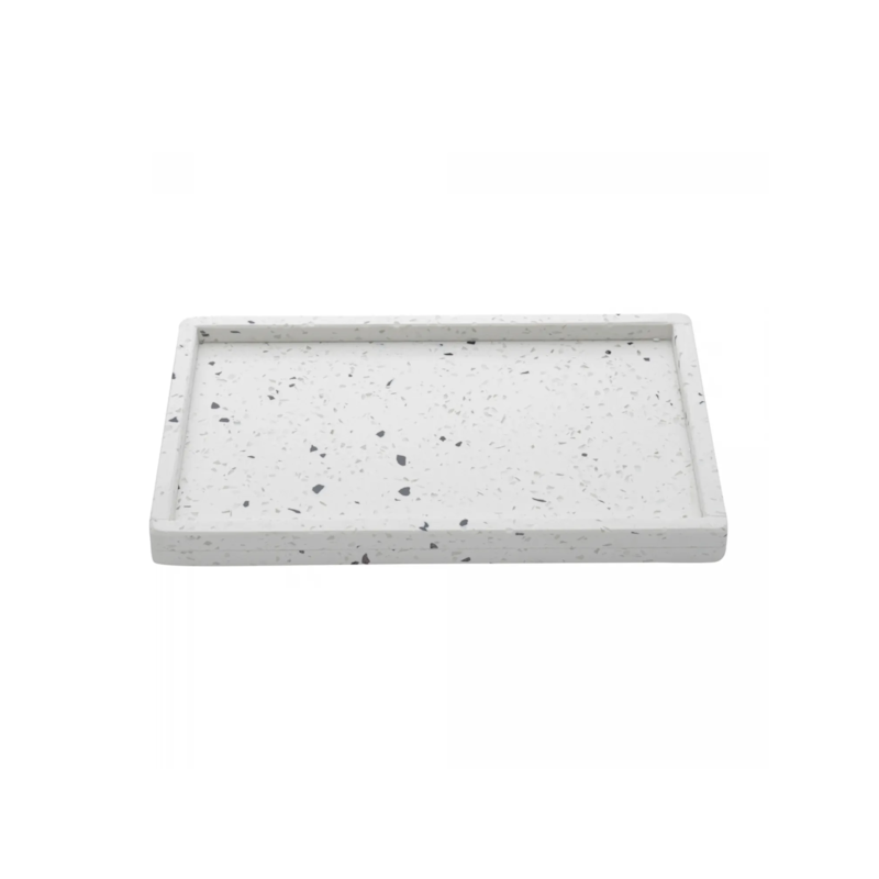 Bandeja de Mármore Terrazzo 27x17cm Lyor