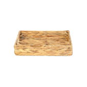 Bandeja Natural com Alça Seagrass 30x20x6cm Paramount