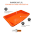 Bandeja PRO 46cm 1,5L Tigre