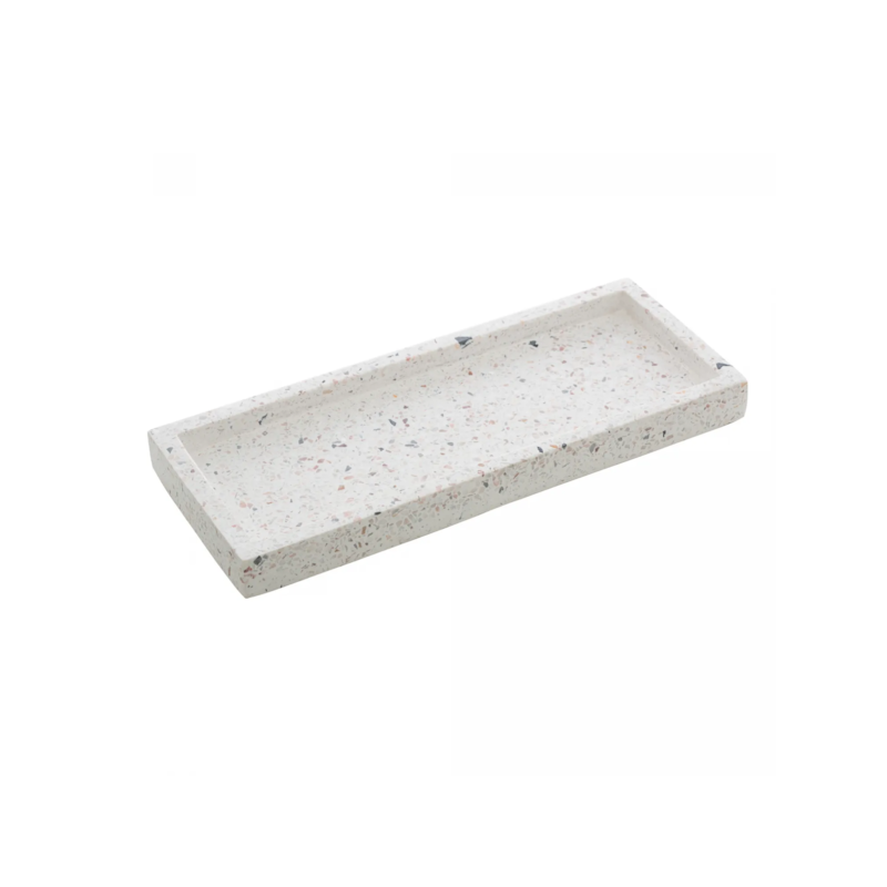 Bandeja Retangular Mármore 25x10x2cm Lyor