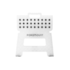 Banqueta Dobrável Branco 22cm Paramount