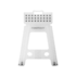 Banqueta Dobrável Branco 45cm Paramount