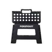 Banqueta Dobrável Preta 22cm Paramount