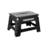 Banqueta Dobrável Preta 22cm Paramount