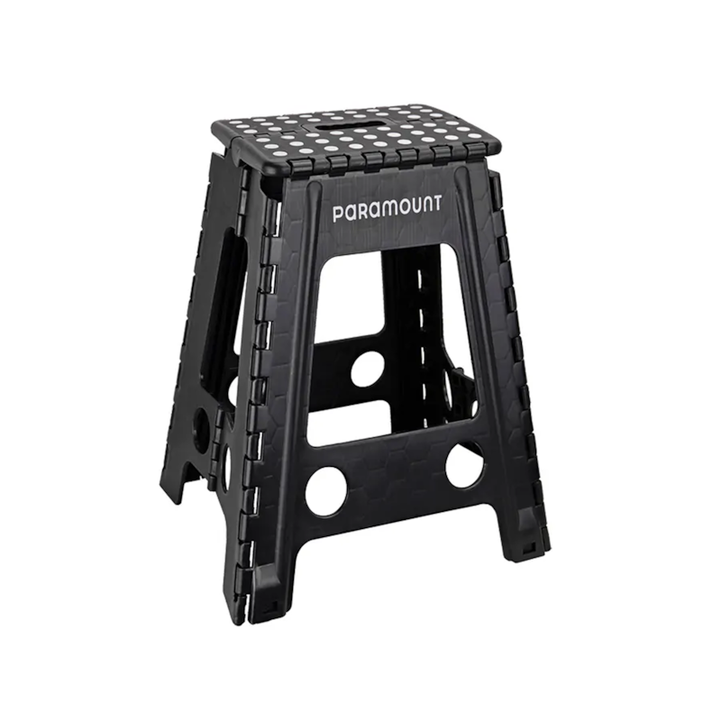 Banqueta Dobrável Preta 45cm Paramount