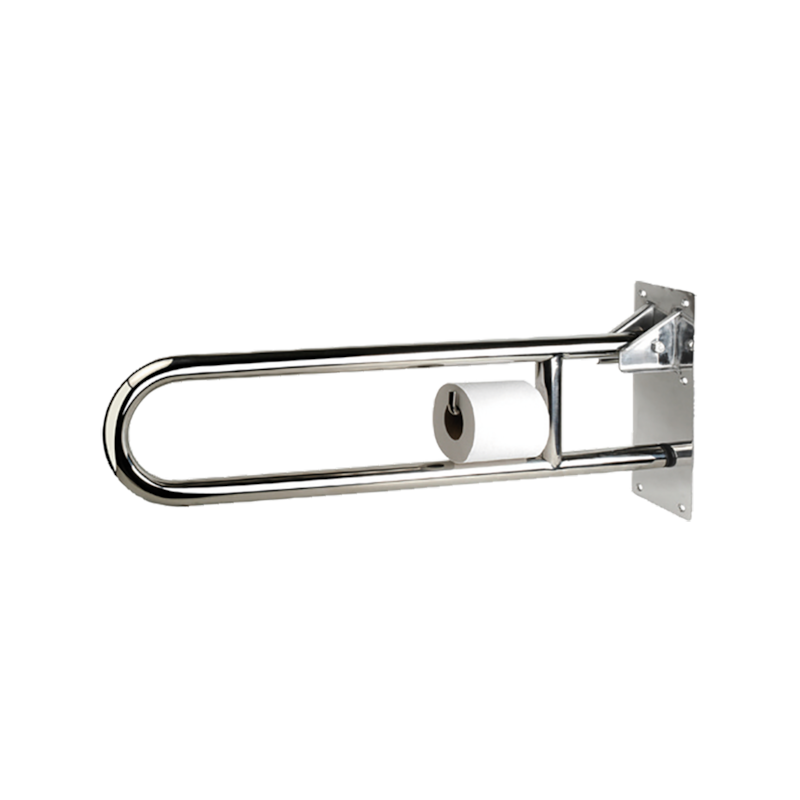 Barra de Apoio de Aço Inox Rebatível 73cm Jackwal