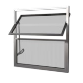 Basculante 50x50 Vidro Liso Branco Quality Basculante 50x50 Vidro Liso Branco Quality