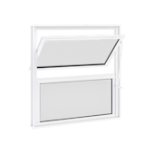 Basculante de Alumínio 40x40cm Riobras