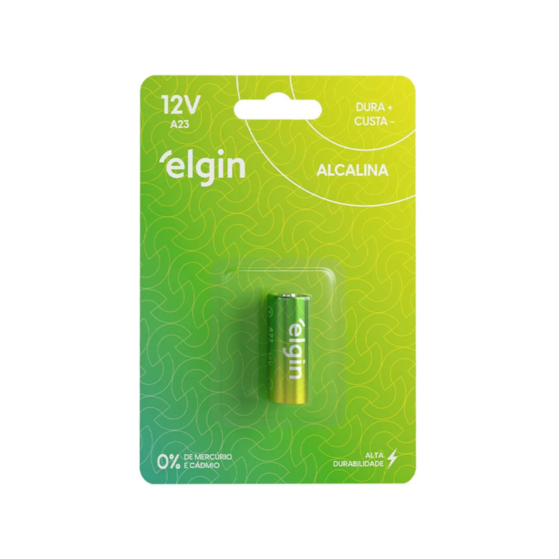 Bateria Alcalina A23 12V Elgin