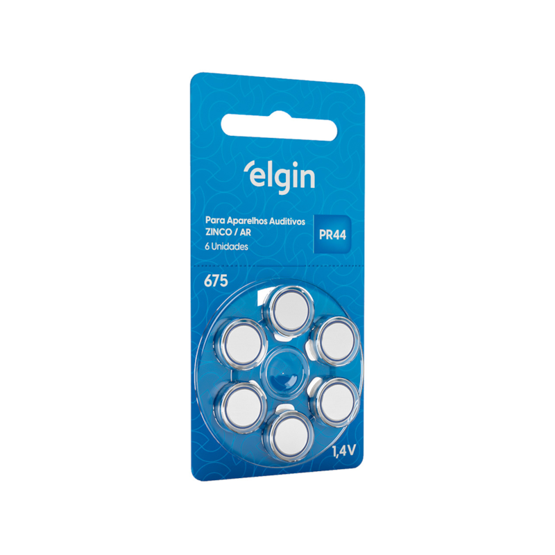 Bateria Auditiva 1,4V PR44 Elgin