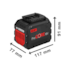 Bateria de LI-ION ProCORE 18V 12,0Ah Bosch