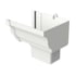 Bocal Direito para Condutor Retangular Branco Aquapluv Style Tigre