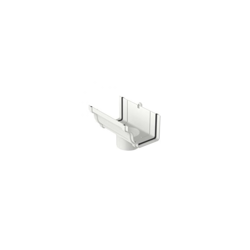 Bocal para Condutor Circular Branco Aquapluv Style Tigre