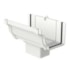 Bocal para Condutor Retangular Branco Aquapluv Style Tigre
