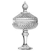 Bomboniere com Pé 29,5cm Diamond PB97243 Dayhome 