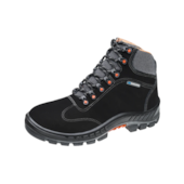 Bota de Couro Nubuck Tamanho 35 Preto Marluvas