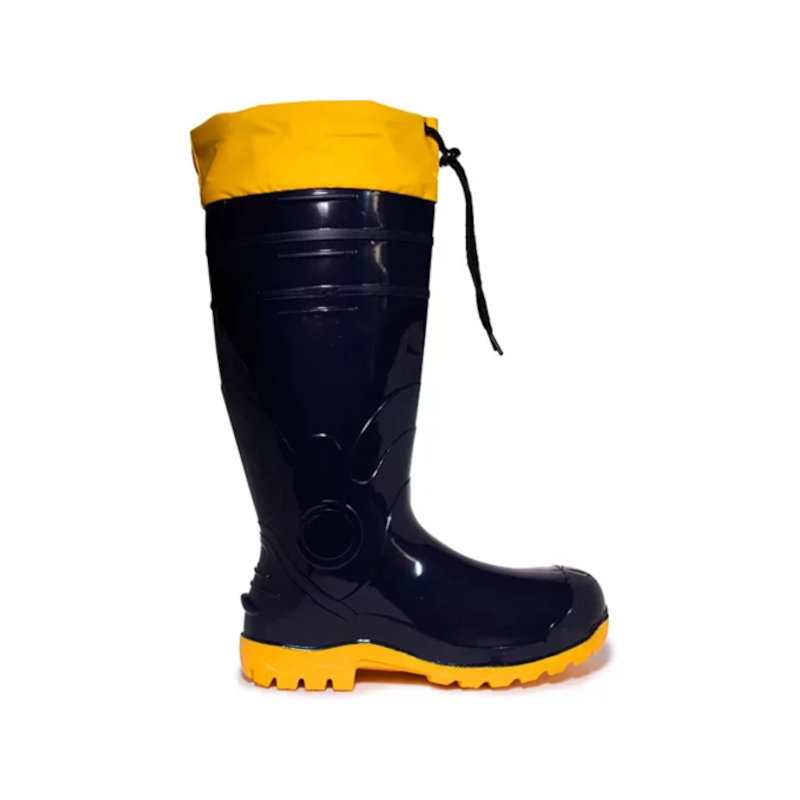 Bota de PVC Cano Longo Preta Tamanho 36 Bracol