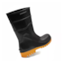 Bota de PVC Tamanho 33 Cano Curto Preto/Amarelo Bracol