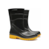 Bota de PVC Tamanho 41 Cano Curto Preto/Amarelo Bracol