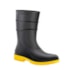 Bota de PVC Tamanho 43 Cano Curto Preto/Amarela Bracol