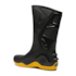 Bota Motociclista Preta e Amarelo Tamanho 39 Bracol