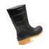 Bota PVC Tamanho 36 Cano Curto Preto e Amarelo Bracol