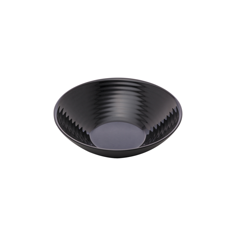 Bowl de Vidro Opalino Harena Black 16cm Lyor 