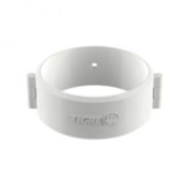 Braçadeira Branca para Tubo Condutor Aquapluv Style Tigre