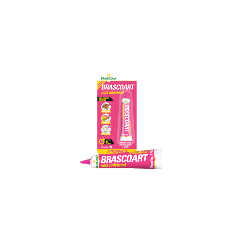 Brascoart Cola Universal 17g Brascola