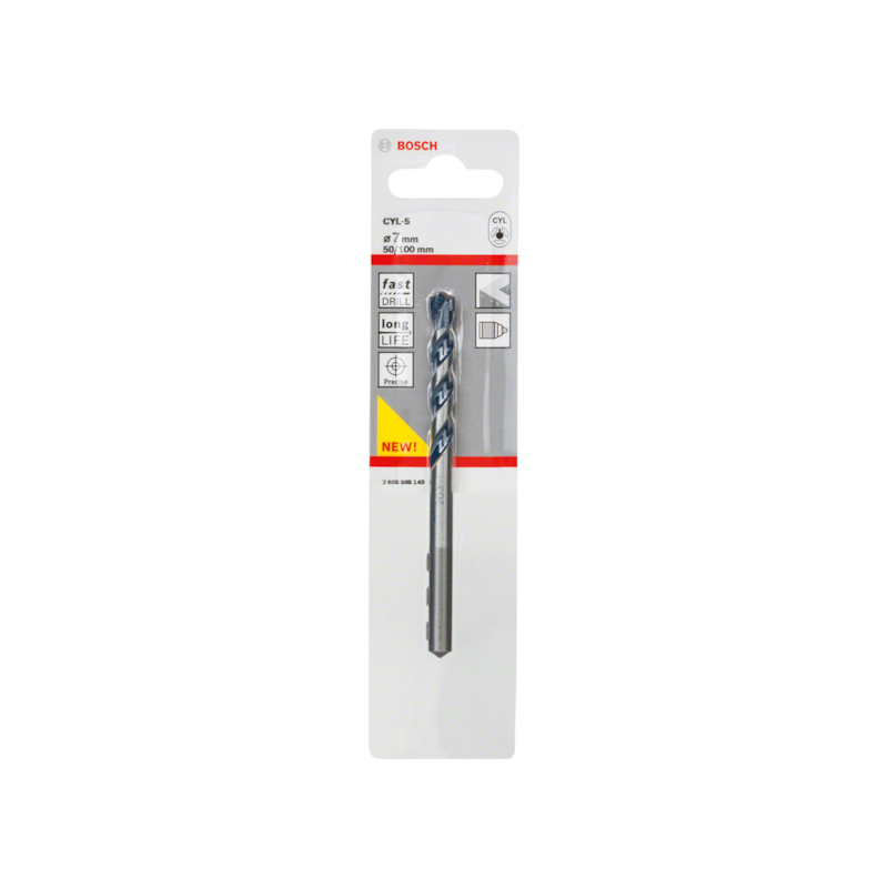 BOSCH Punta Da Trapano Per Pietra CYL-1 - 14x350x400 Mm - Per Muratura, Pietra Calcarea E Mattone - Foto 5
