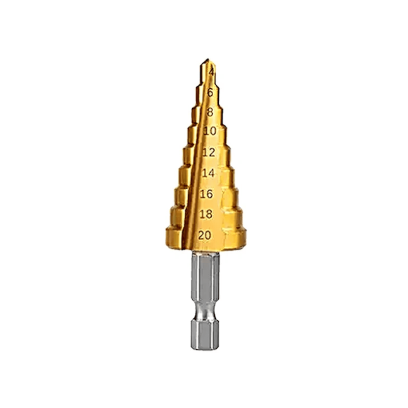 Broca para Metal Escalonada 4mm a 20mm Stamaco