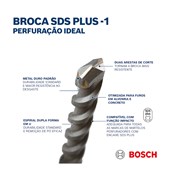 Broca SDS Plus-1 12mm 150x210mm Bosch