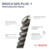 Broca SDS Plus-1 para Concreto 10mm 150x210mm Bosch