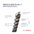 Broca SDS Plus-1 para Concreto 16mm 250x310mm Bosch