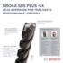 Broca SDS Plus-5X para Concreto 25mm 200x250mm Bosch