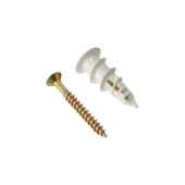 Bucha Auto Atarraxante 13mmx38mm com Parafuso Fixtil Bucha Auto Atarraxante 13mmx38mm com Parafuso Fixtil