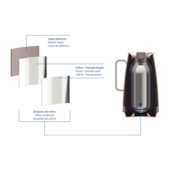 Bule Térmico Exata Bege 500ml Tramontina