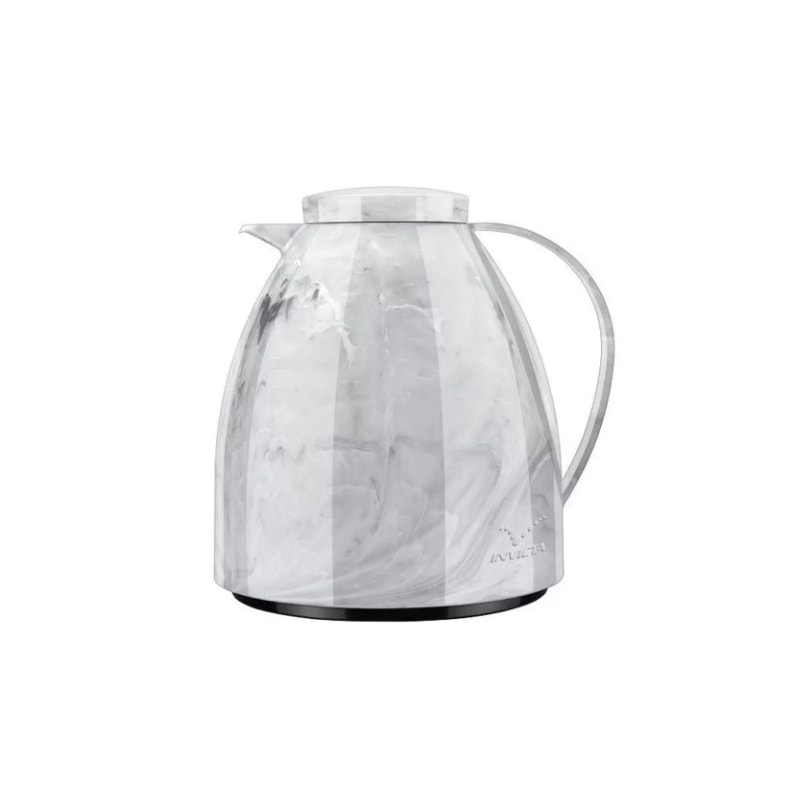 Bule Viena Baby 0,4L Marble Branco Invicta