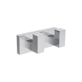 Cabide Duplo Quadratta Cromado 2062.C83 Deca
