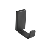 Cabide Preto Fosco em Aço Inox FMTR1772B Casa OK