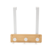 Cabideiro Porta Multiuso 3 Ganchos Oikos