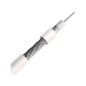 Cabo Coaxial RG6 95% 1 Metro Foxlux