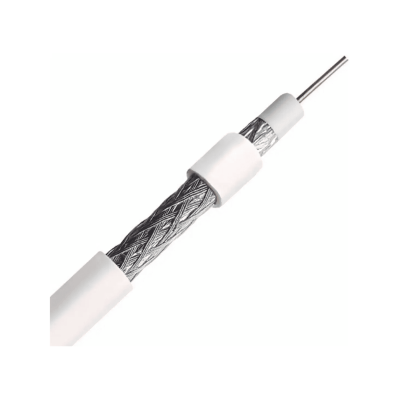 Cabo Coaxial RG6 95% 1 Metro Foxlux