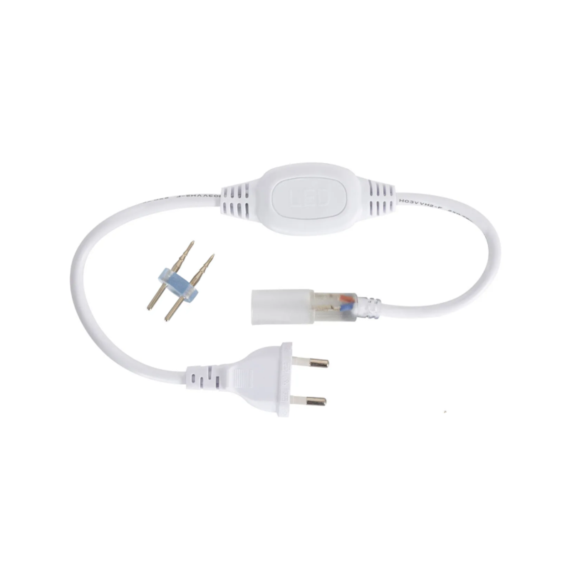 Cabo de Força para Fita de LED Neon Flex 127V/220V Taschibra
