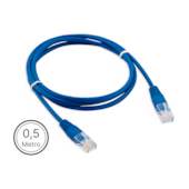 Cabo de Rede 0,5m Patch Cord A.Santos