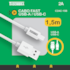 Cabo Fast USB-A/USB-C 1,5 Metros 2A Taschibra