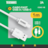 Cabo Fast USB-A/USB-C 1 Metro 2A Taschibra